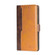 Alcatel 1B 2022 Contrast Color Side Buckle Leather Phone Case - Dark Brown + Gold
