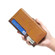 Alcatel 1B 2022 Contrast Color Side Buckle Leather Phone Case - Dark Brown + Gold