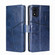 alcatel 1B 2022 Geometric Stitching Horizontal Flip Leather Phone Case - Blue
