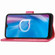Alcatel 1S - 2020 Four-leaf Clasp Embossed Buckle Mobile Phone Protection Leather Case with Lanyard & Card Slot & Wallet & Holder Function - Magenta
