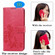 Alcatel 1S - 2020 Four-leaf Clasp Embossed Buckle Mobile Phone Protection Leather Case with Lanyard & Card Slot & Wallet & Holder Function - Magenta
