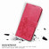 Alcatel 1S - 2020 Four-leaf Clasp Embossed Buckle Mobile Phone Protection Leather Case with Lanyard & Card Slot & Wallet & Holder Function - Magenta