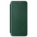 alcatel 1S - 2021 Carbon Fiber Texture Horizontal Flip TPU + PC + PU Leather Case with Card Slot - Green