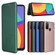 alcatel 1S - 2021 Carbon Fiber Texture Horizontal Flip TPU + PC + PU Leather Case with Card Slot - Green