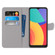 Alcatel 1S 2021 / 3L 2021 Coloured Drawing Cross Texture Horizontal Flip PU Leather Case with Holder & Card Slots & Wallet & Lanyard - Wild Rose