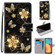 Alcatel 1S 2021 / 3L 2021 Coloured Drawing Cross Texture Horizontal Flip PU Leather Case with Holder & Card Slots & Wallet & Lanyard - Gold Diamond Butterfly