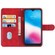 Leather Phone Case Alcatel 3L 2020 - Red