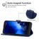 Leather Phone Case Alcatel 1x Fingerprint Version - Blue