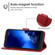 Leather Phone Case Alcatel 1x Fingerprint Version - Red