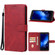 Alcatel 1C 2019 Leather Phone Case - Red