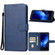 Alcatel 1C 2019 Leather Phone Case - Blue