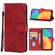 Leather Phone Case Alcatel 1S - Red
