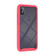 T-Mobile REVVL 4 Starry Sky Solid Color Series Shockproof PC + TPU Protective Case - Red