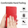 T-Mobile Revvl V+ 5G Y Stitching Horizontal Flip Leather Phone Case - Red