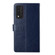 T-Mobile Revvl V+ 5G Y Stitching Horizontal Flip Leather Phone Case - Blue