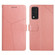 T-Mobile Revvl V+ 5G Y Stitching Horizontal Flip Leather Phone Case - Rose Gold