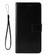 T-Mobile REVVL V+ 5G Crazy Horse Texture Horizontal Flip Leather Case with Holder & Card Slots & Lanyard - Black