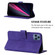 T-Mobile Revvl 6 5G Crossbody 3D Embossed Flip Leather Phone Case - Purple