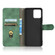 T-Mobile Revvl 6 5G Skin Feel Magnetic Flip Leather Phone Case - Green