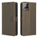 T-Mobile REVVL 6 Pro 5G Diamond Texture Leather Phone Case - Brown