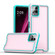 T-Mobile Revvl 6 Pro 5G Armour Two-color TPU + PC Phone Case - Pink+Blue