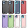 T-Mobile Revvl 6 5G Armour Two-color TPU + PC Phone Case - Green+Grey