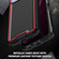 T-Mobile Revvl 6 5G Armour Two-color TPU + PC Phone Case - Red+Black