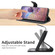 T-Mobile Revvl V+ 5G Skin Feel Butterfly Peony Embossed Leather Phone Case - Black