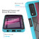 T-Mobile REVVL V+ 5G Starry Sky Solid Color Series Shockproof PC + TPU Protective Case with PET Film  - Sky Blue
