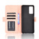 T-Mobile REVVL V+ 5G Skin Feel Calf Pattern Horizontal Flip Leather Case with Holder & Card Slots & Photo Frame - Pink