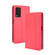 T-Mobile REVVL V+ 5G Magnetic Buckle Retro Crazy Horse Texture Horizontal Flip Leather Case with Holder & Card Slots & Photo Frame - Red