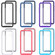 T-Mobile REVVL 5G Starry Sky Solid Color Series Shockproof PC + TPU Protective Case - White