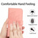 T-Mobile Revvl 6 5G Skin Feel Sun Flower Pattern Flip Leather Phone Case with Lanyard - Pink
