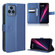 T-Mobile Revvl 6 5G Diamond Texture Leather Phone Case - Blue