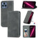 T-Mobile Revvl 6 5G Retro Skin Feel Magnetic Leather Phone Case - Gray