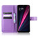 T-Mobile REVVL 6 Pro 5G Diamond Texture Leather Phone Case - Purple