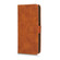 T-Mobile Revvl 6 Pro 5G Skin Feel Magnetic Flip Leather Phone Case - Brown