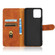 T-Mobile Revvl 6 5G Skin Feel Magnetic Flip Leather Phone Case - Brown