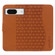 Google Pixel 8 Business Diamond Buckle Leather Phone Case with Lanyard - Brown