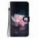 Google Pixel 8 Crystal Texture Colored Drawing Leather Phone Case - Purple Peony