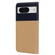 Google Pixel 8 Cute Pet Series Color Block Buckle Leather Phone Case - Khaki