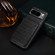 Google Pixel 8 Denior Crocodile Texture Holder Electroplating Phone Case - Black
