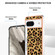Google Pixel 8 Electroplating Dual-side IMD Phone Case - Leopard Print