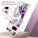 Google Pixel 8 Electroplating IMD TPU Phone Case - Purple Flower