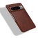 Google Pixel 8 Litchi Texture Back Cover Phone Case - Brown