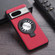 Google Pixel 8 Litchi Texture MagSafe Magnetic Ring Phone Case - Red Google Pixel 8 Litchi Texture MagSafe Magnetic Ring Phone Case - Red