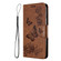 Google Pixel 8 Pro Butterfly Embossed Flip Leather Phone Case - Brown