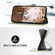 Google Pixel 8 Pro Cartoon Cats Leather Phone Case - Green