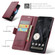 Google Pixel 8 Pro CaseMe 023 Butterfly Buckle Litchi Texture RFID Anti-theft Leather Phone Case - Wine Red