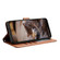 Google Pixel 8 Pro Cat Embossing Pattern Leather Phone Case with Lanyard - Brown